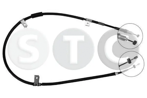 Cable Pull, parking brake (T480263)