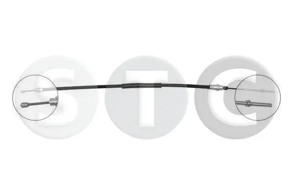 Cable Pull, parking brake (T480343)