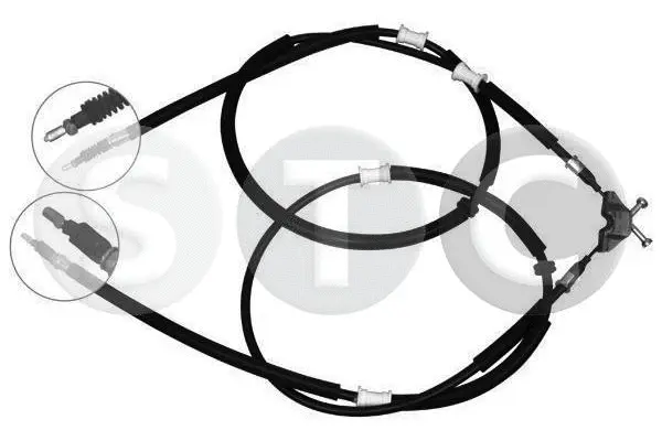 Cable Pull, parking brake (T482523)