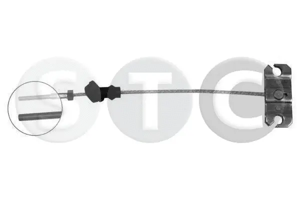 Cable Pull, parking brake (T482226)