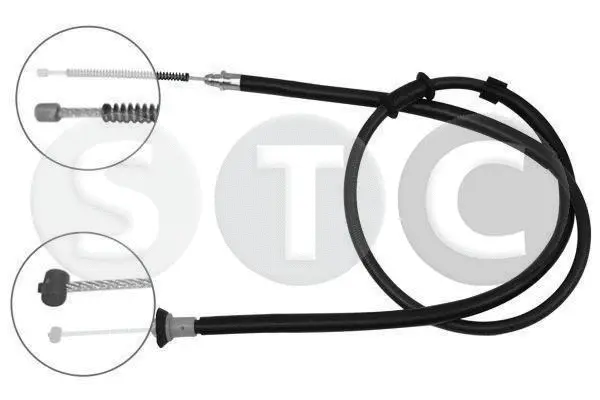 Cable Pull, parking brake (T481346)