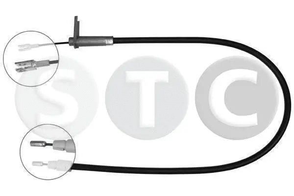 Cable Pull, parking brake (T480972)