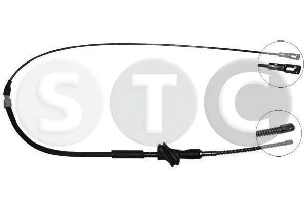 Cable Pull, parking brake (T480550)