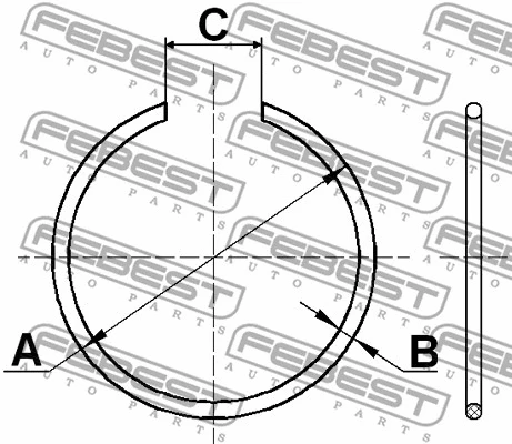Mounting Set, drive shaft bellow
