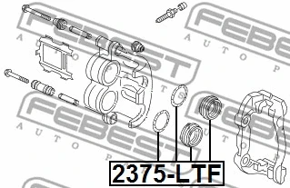 Repair Kit, brake caliper