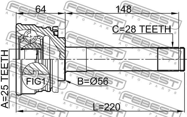 Joint Kit, drive shaft