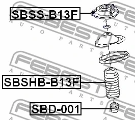 Suspension Strut Support Mount
