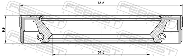 Seal Ring, wheel hub