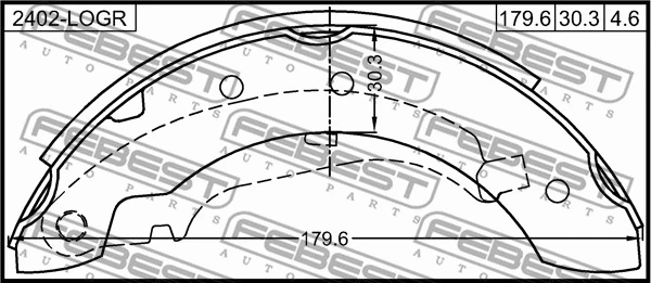 Brake Shoe Set