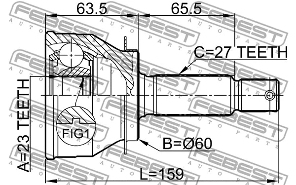 Joint Kit, drive shaft