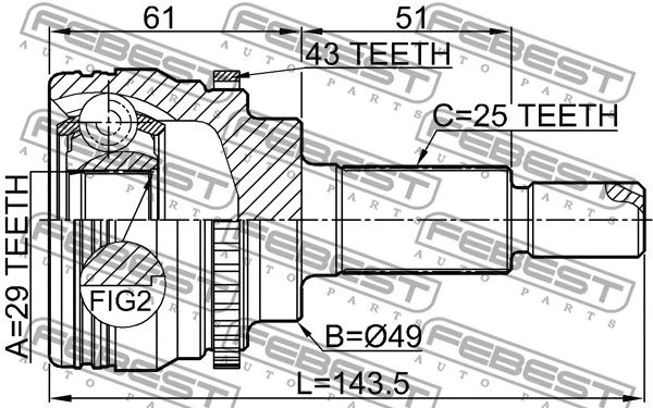 Joint Kit, drive shaft