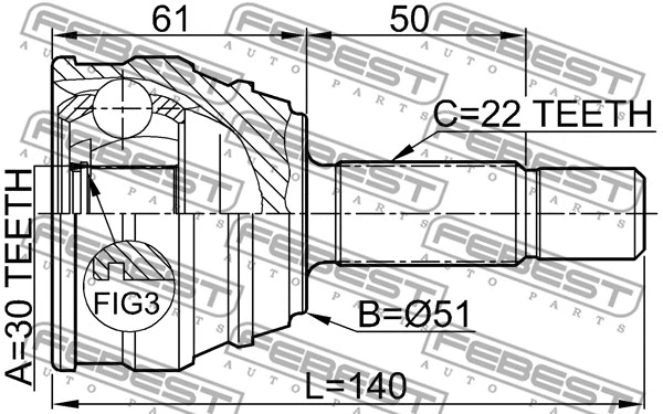 Joint Kit, drive shaft