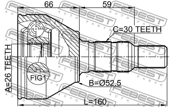 Joint Kit, drive shaft
