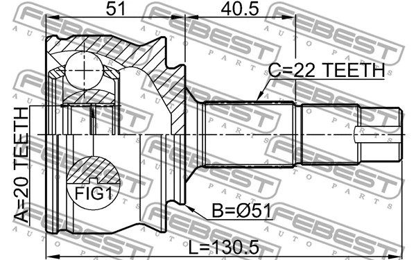 Joint Kit, drive shaft