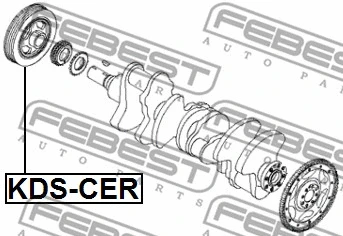 Belt Pulley, crankshaft