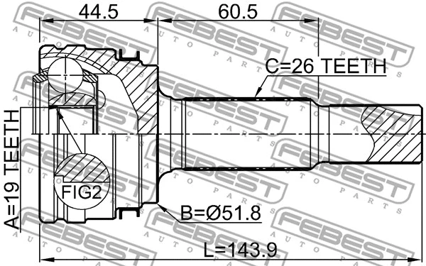 Joint Kit, drive shaft