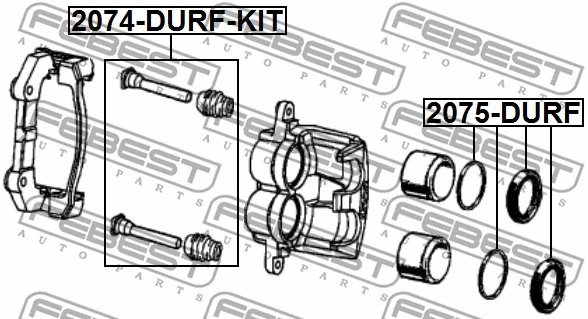 Guide Bolt, brake caliper