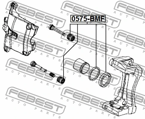 Repair Kit, brake caliper