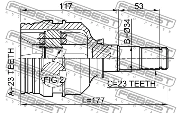 Joint Kit, drive shaft