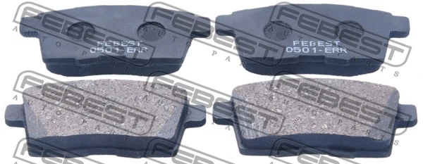 Brake Pad Set, disc brake (0501-ERR)