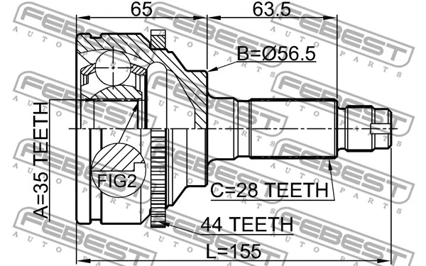 Joint Kit, drive shaft