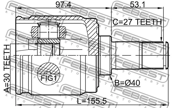 Joint Kit, drive shaft