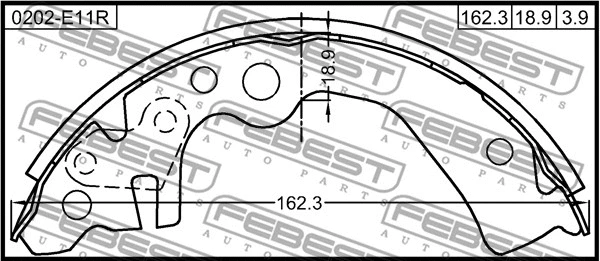 Brake Shoe Set