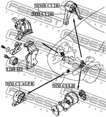 Mounting, automatic transmission