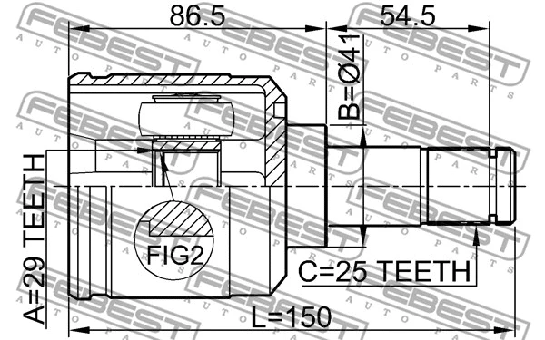 Joint Kit, drive shaft