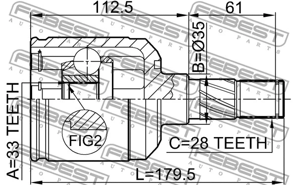 Joint Kit, drive shaft