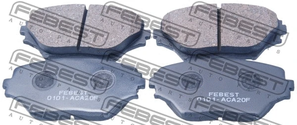 Brake Pad Set, disc brake (0101-ACA20F)