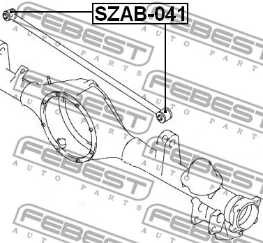 Mounting, control/trailing arm