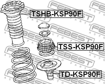 Suspension Strut Support Mount