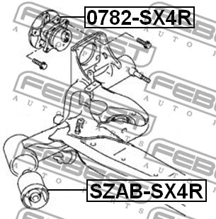 Bushing, axle beam
