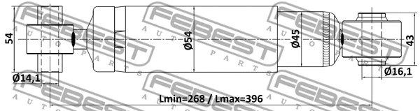 Shock Absorber (25110-001R)
