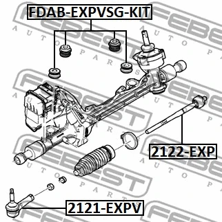 Mounting, steering gear