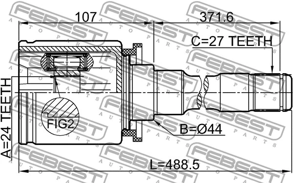 Joint Kit, drive shaft