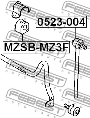 Link/Coupling Rod, stabiliser bar
