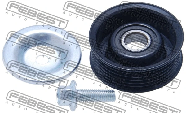Tensioner Pulley, V-ribbed belt (0587-DE)