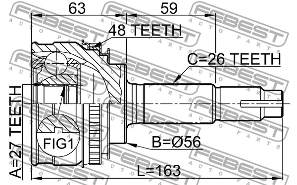 Joint Kit, drive shaft