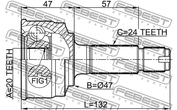 Joint Kit, drive shaft