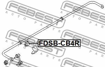 Mounting, stabiliser bar