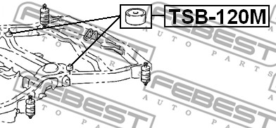 Mounting, vehicle frame