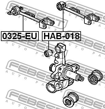 Control/Trailing Arm, wheel suspension