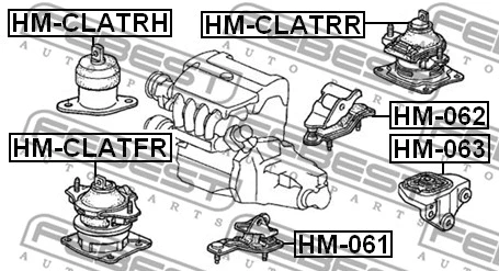 Mounting, automatic transmission