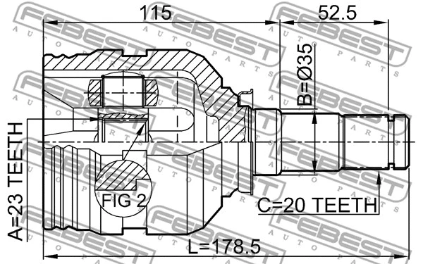 Joint Kit, drive shaft