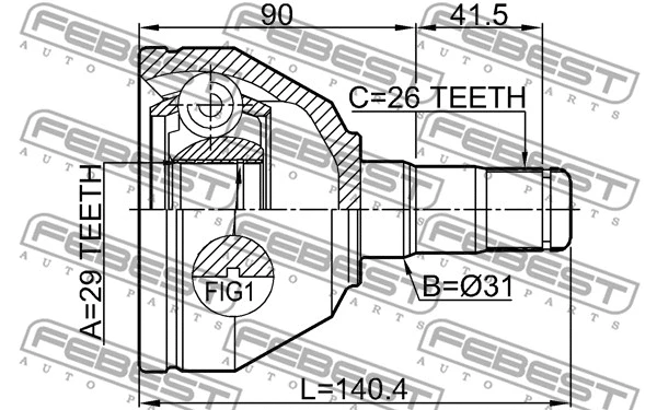 Joint Kit, drive shaft