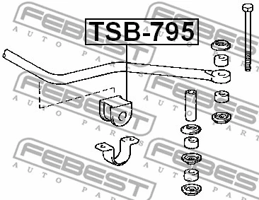 Mounting, stabiliser bar