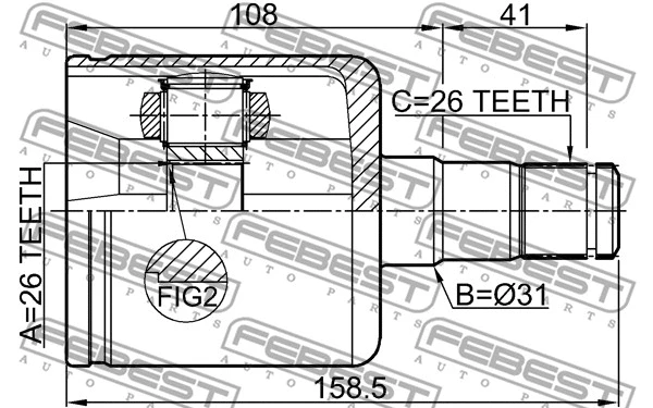 Joint Kit, drive shaft