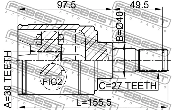 Joint Kit, drive shaft